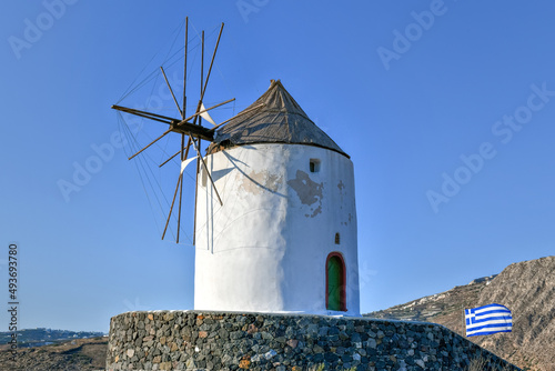 Windmill - Emporio, Greece
