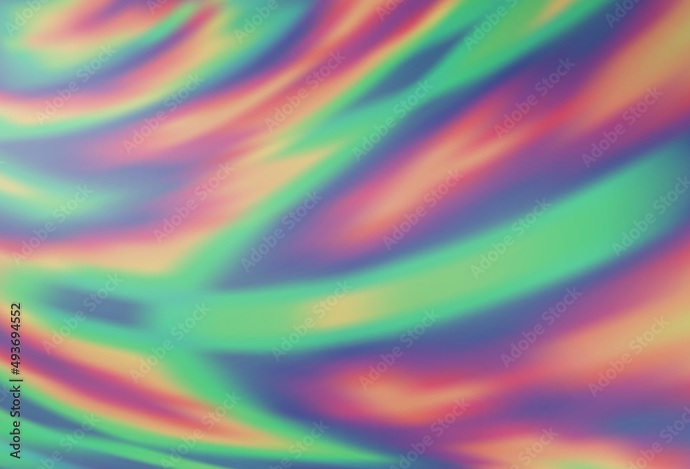 Obraz premium Light Silver, Gray vector blurred shine abstract texture.