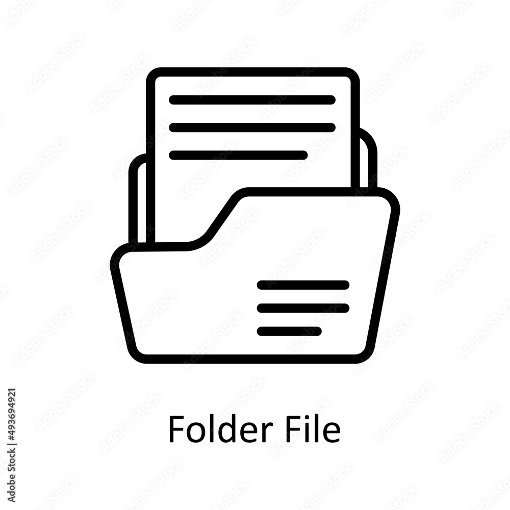 Folder File Vector Outline icons for your digital or print projects. Folder File Vector Outline icons for your digital or print projects.