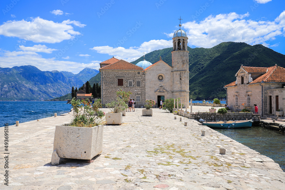 Church of Our Lady of the Rocks in Montenegro