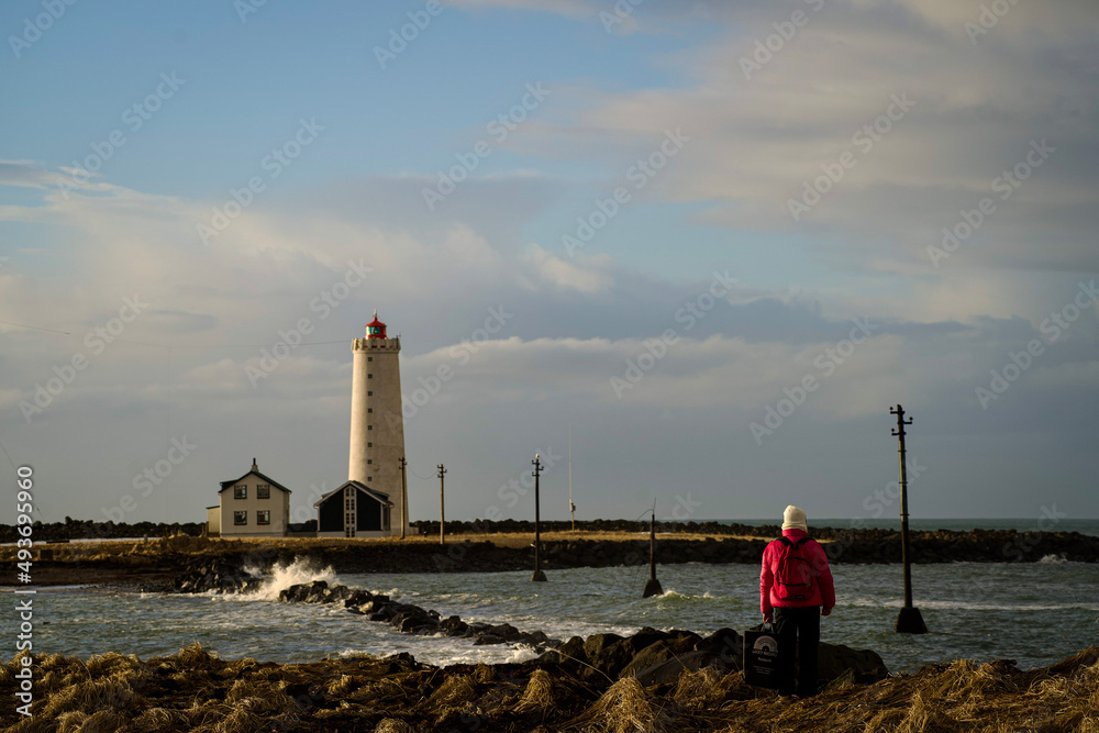 Obraz premium lighthouse on the coast