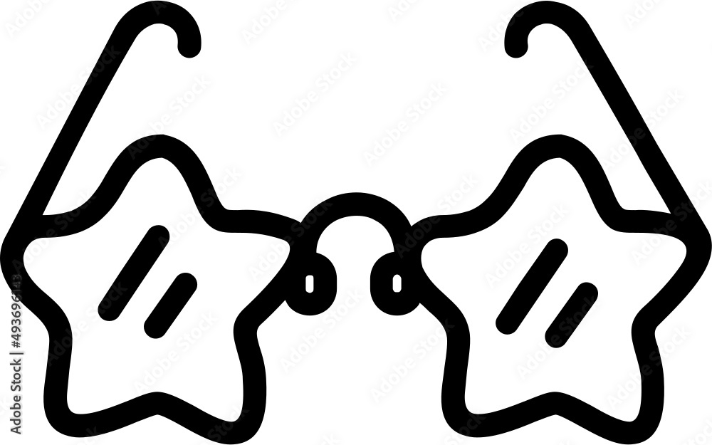star glasses icon star glasses icon