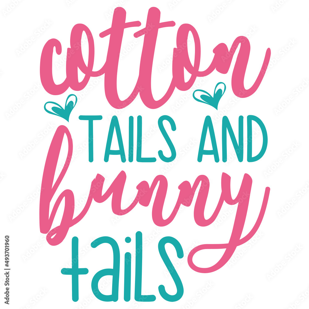 Cottontails And Bunny Tails