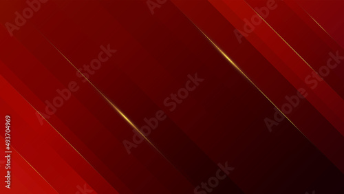 Abstract red vector background with stripes