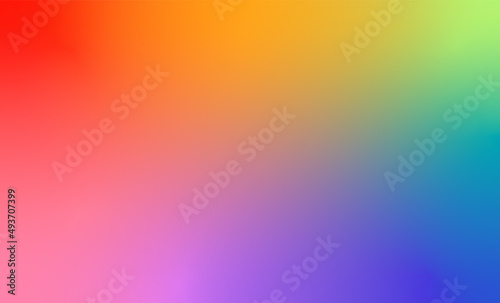 Rainbow color gradient background banner vector template. LBGT people pride symbol photo