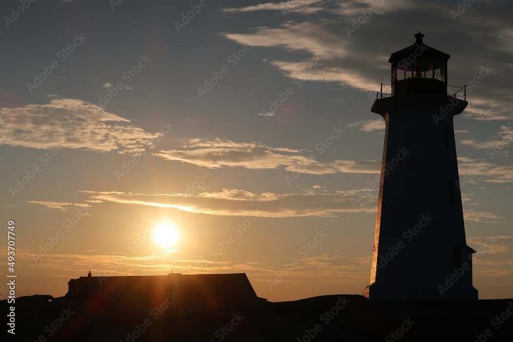 Sunrise by the Lighthouse 