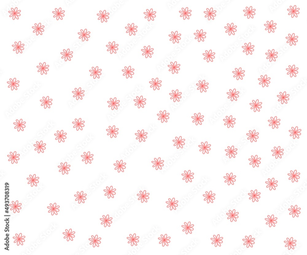Background with beautiful flowers vector image Background with beautiful flowers vector image