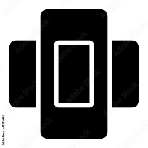 plaster glyph icon