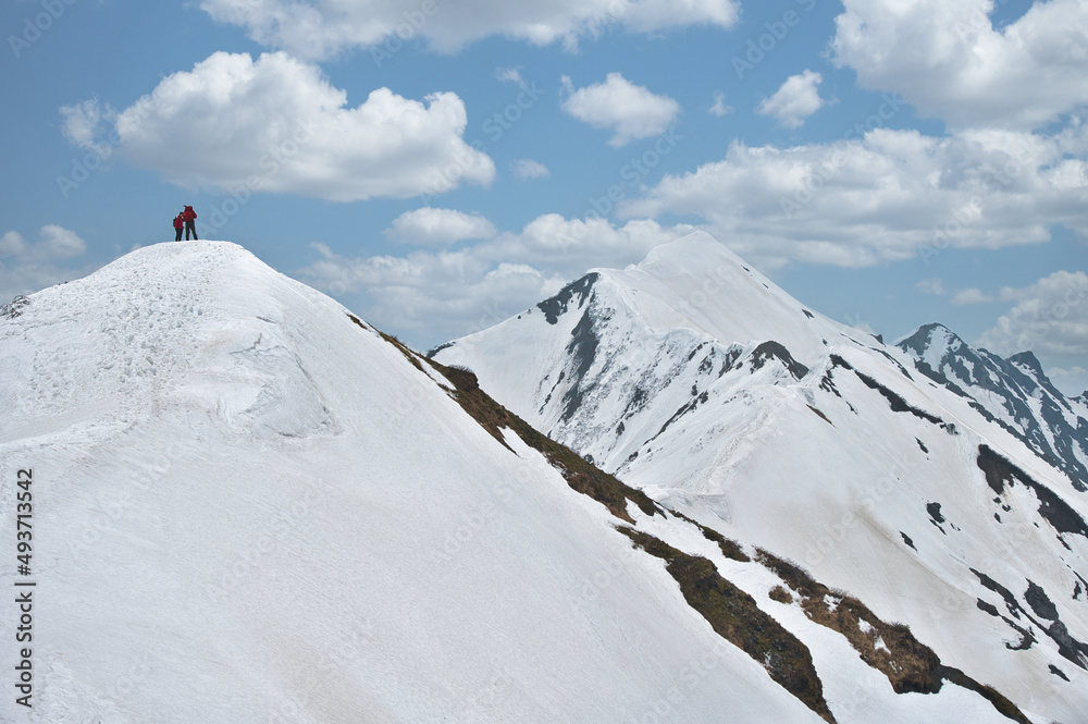 中国地方最高峰の 大山 冬景色stock Photo Adobe Stock