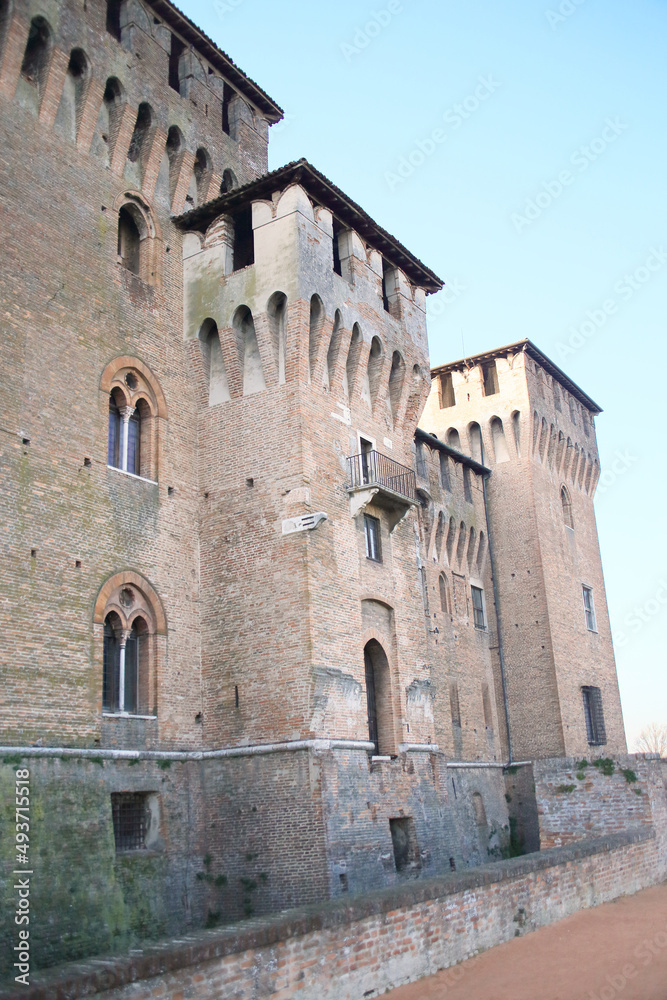 medieval castle of Mantova, unesco world heritage, Italy
