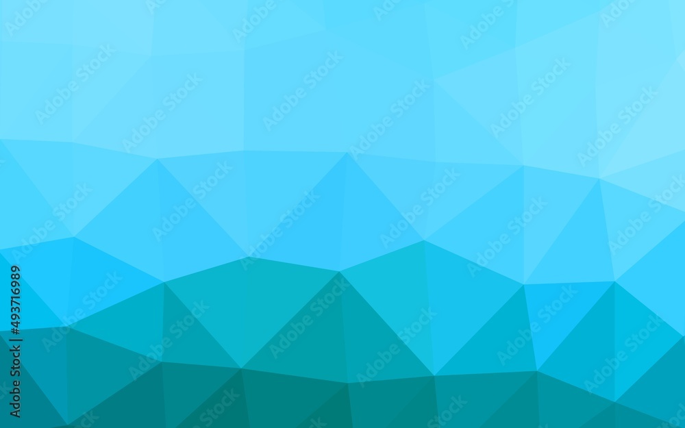 Light BLUE vector blurry triangle template. Light BLUE vector blurry triangle template.