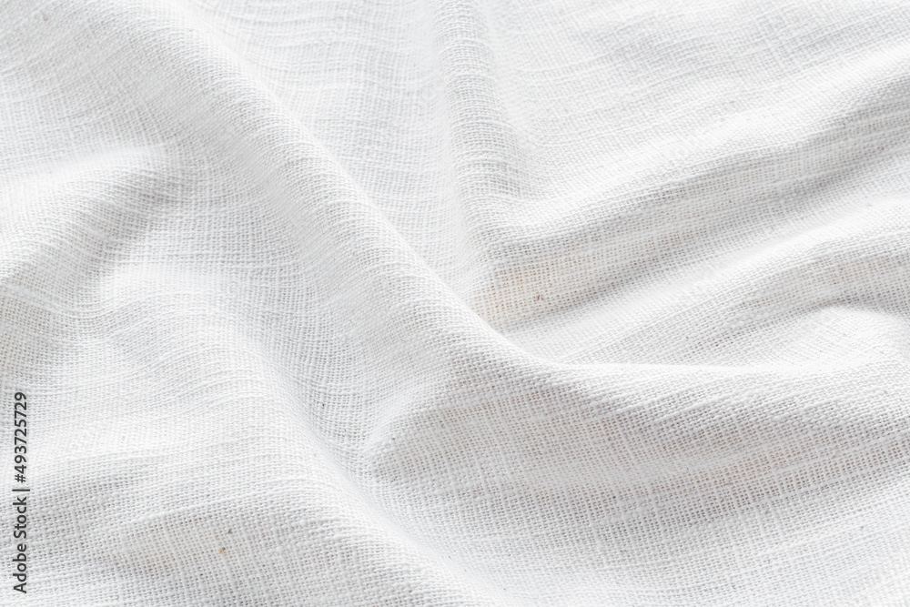 natural fabric linen texture for design. sackcloth textured backdrop. White Canvas for Background.
