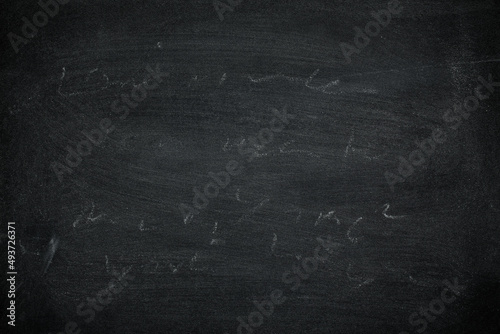 Abstract Chalk rubbed out on blackboard or chalkboard texture. clean school board for background or copy space for add text message. Backdrop of Education concepts.