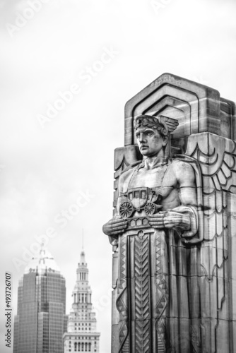 Guardian of Traffic in Cleveland Ohio