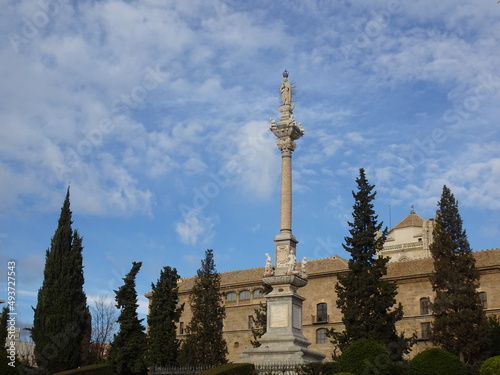 [Spain] The monument in Triunfo Gardens (Jardines Del Triunfo) in Granada