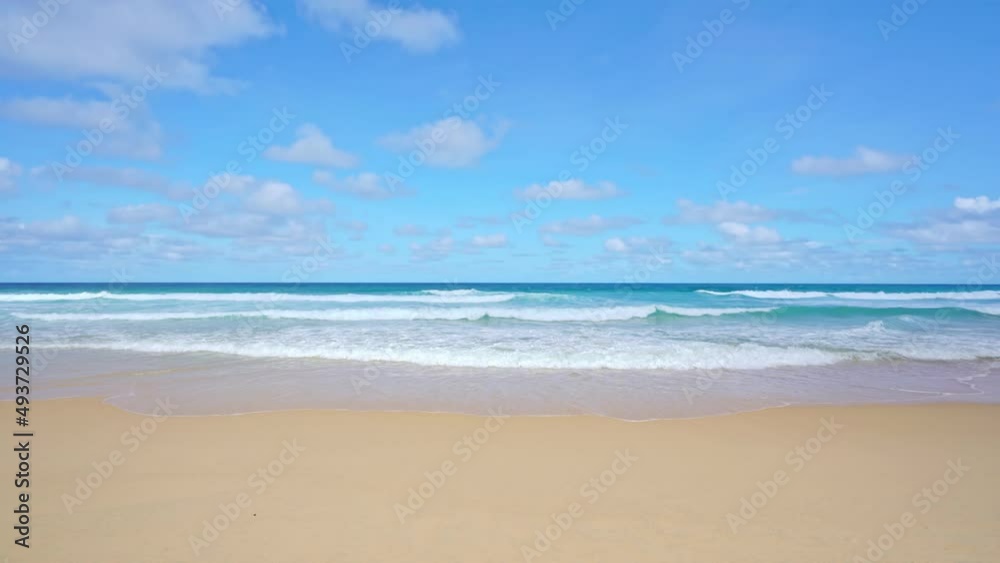 Amazing beautiful Phuket beach with wave crashing on sandy shore Thailand Landscapes view of pink sand beach sea and clear blue sky in summer season At Patong Beach Phuket Thailand Amazing beautiful Phuket beach with wave crashing on sandy shore Thailand Landscapes view of pink sand beach sea and clear blue sky in summer season At Patong Beach Phuket Thailand