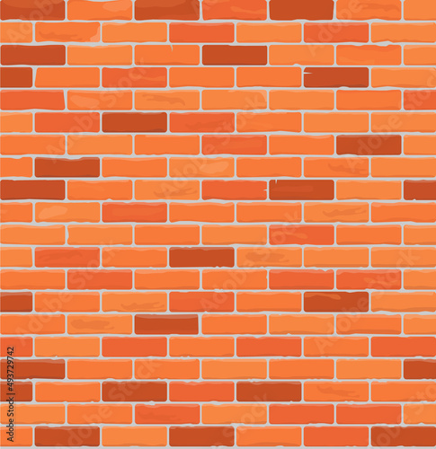 red brick wall