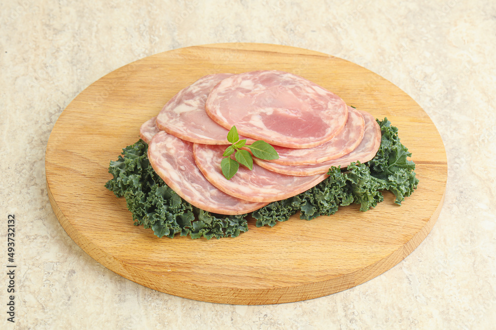 Italian pork salami sausage - Napoli Italian pork salami sausage - Napoli