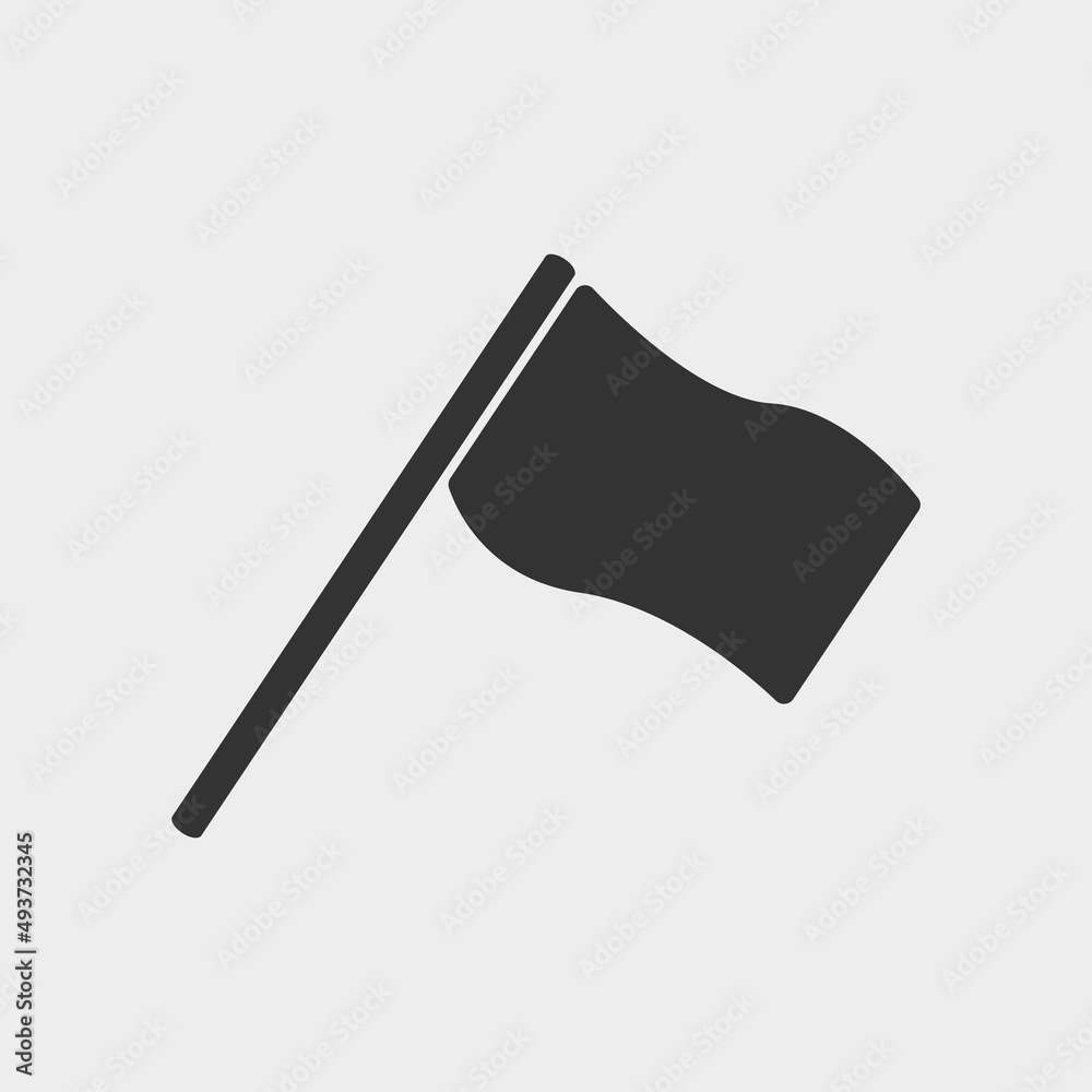 Flag vector icon illustration sign