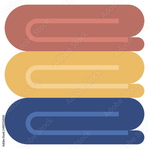 blanket flat icon,linear,outline,graphic,illustration