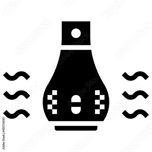 air freshener glyph icon,linear,outline,graphic,illustration