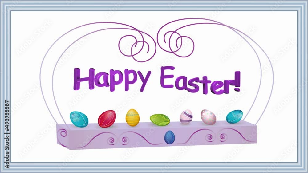 beautiful Easter background with colorful eggs with the inscription beautiful Easter background with colorful eggs with the inscription