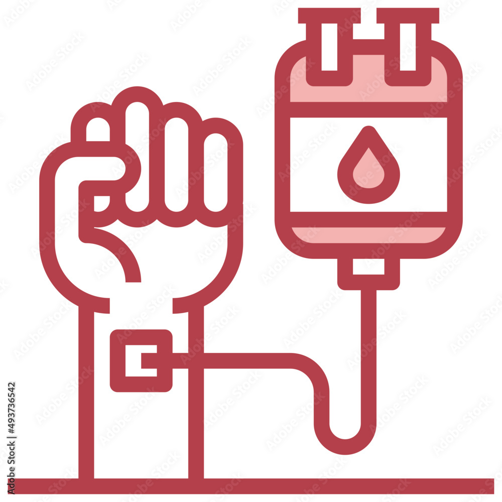 blood donation red line icon,linear,outline,graphic,illustration blood donation red line icon,linear,outline,graphic,illustration