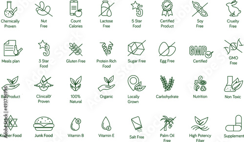 locally grown, carbohydrate, nutrition,  kosher, junk food, vitamin b, vitamin e, salt-free, palm oil-free, high potency fiber, supplements, omega3,6,9, non-toxic, chemically proven, soy, gluten-free.