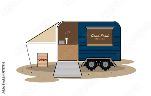 trailer, FOOD TRUCK, FOOD MARCKET, CAFE, TAKE OUT, トレーラー, フードトラック, フードマーケット, カフェ, テイクアウト