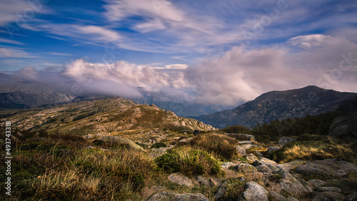 Morning in the mountains, Corsica, France  © p_migas