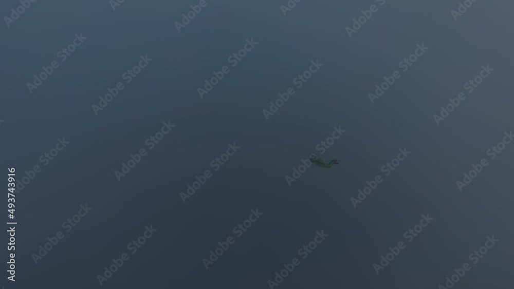 skydiving, free fall, a man in the clouds, parachutists jump out of an airplane skydiving, free fall, a man in the clouds, parachutists jump out of an airplane