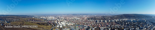 aerial view of the Targu Mures city - Romania © sebi_2569