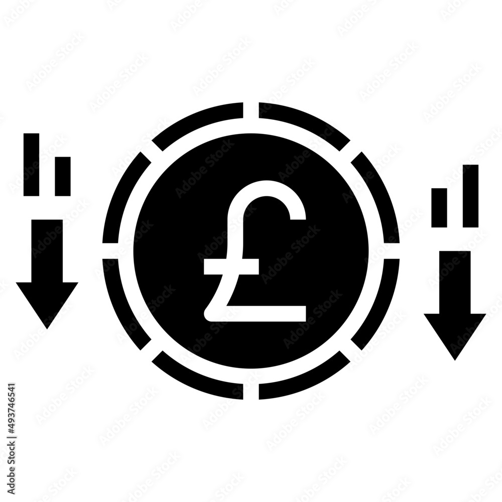 DECREASE glyph icon,linear,outline,graphic,illustration DECREASE glyph icon,linear,outline,graphic,illustration
