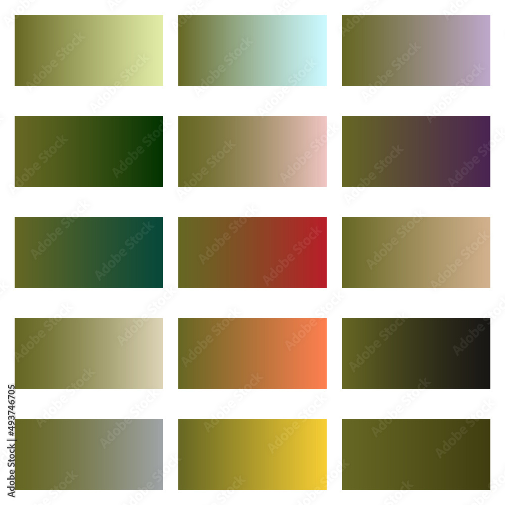 Abstract vector background. Transition from olive shade to other shades. Backgrounds for print and graphics resources.