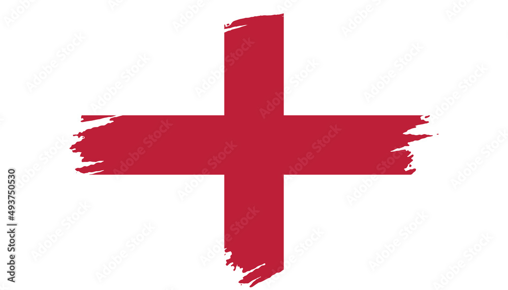 Obraz premium England National Flag Illustration