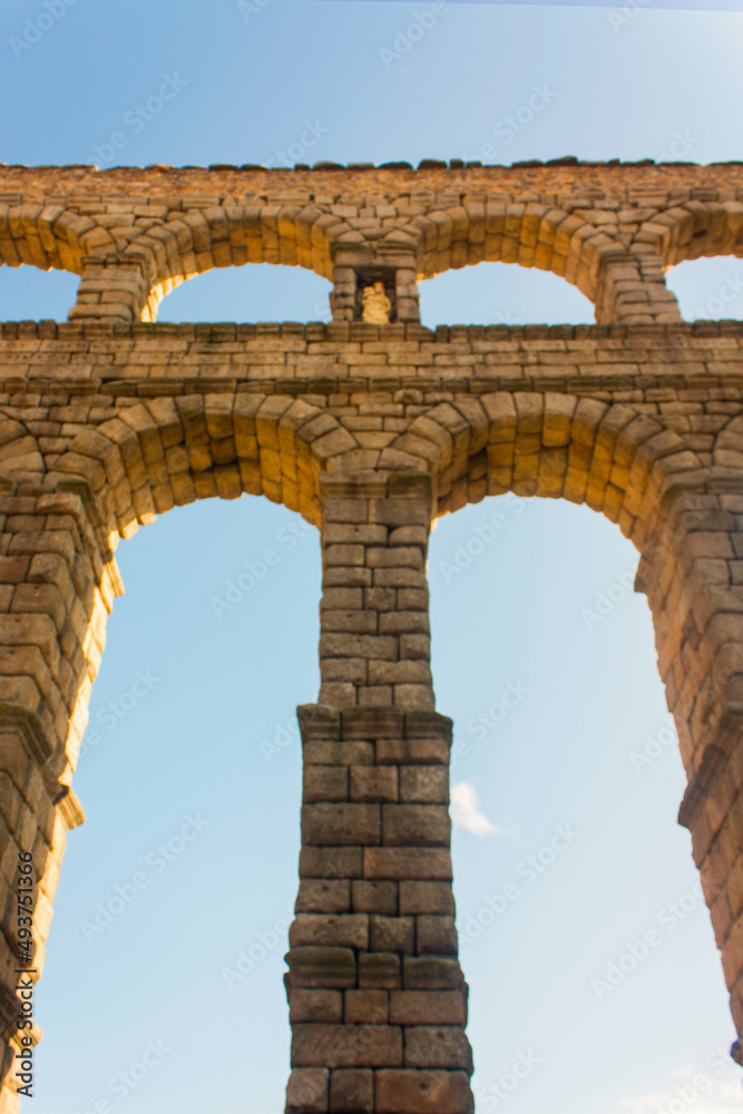 Acueducto de Segovia, Castilla León, España. Acueducto de Segovia, Castilla León, España.