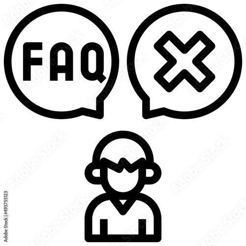 QUERY line icon,linear,outline,graphic,illustration