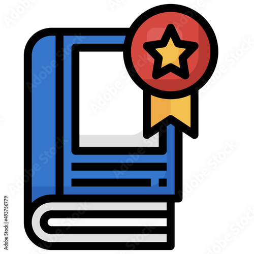 bestseller filled outline icon,linear,outline,graphic,illustration