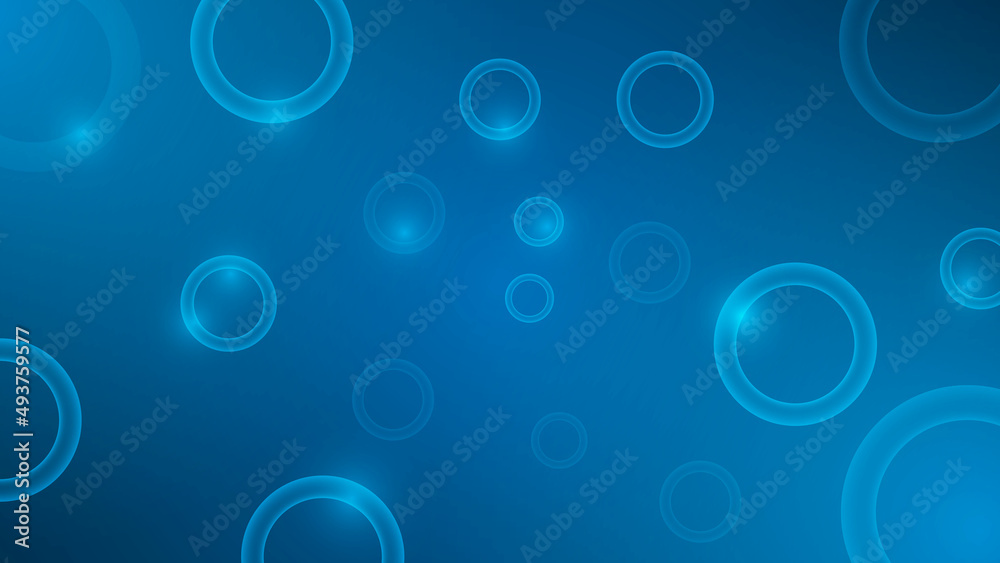 Abstract background 3d round shape glow with a spotlight. Modern blue cover vector illustration design. Abstract background 3d round shape glow with a spotlight. Modern blue cover vector illustration design.