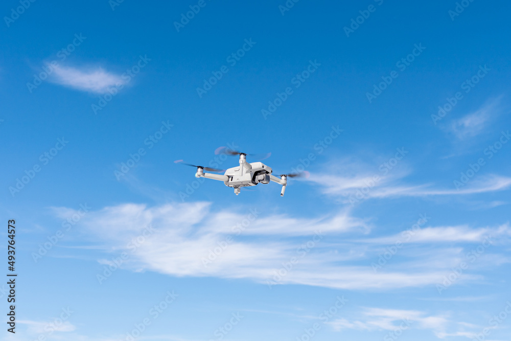 drone filming against the sky drone filming against the sky