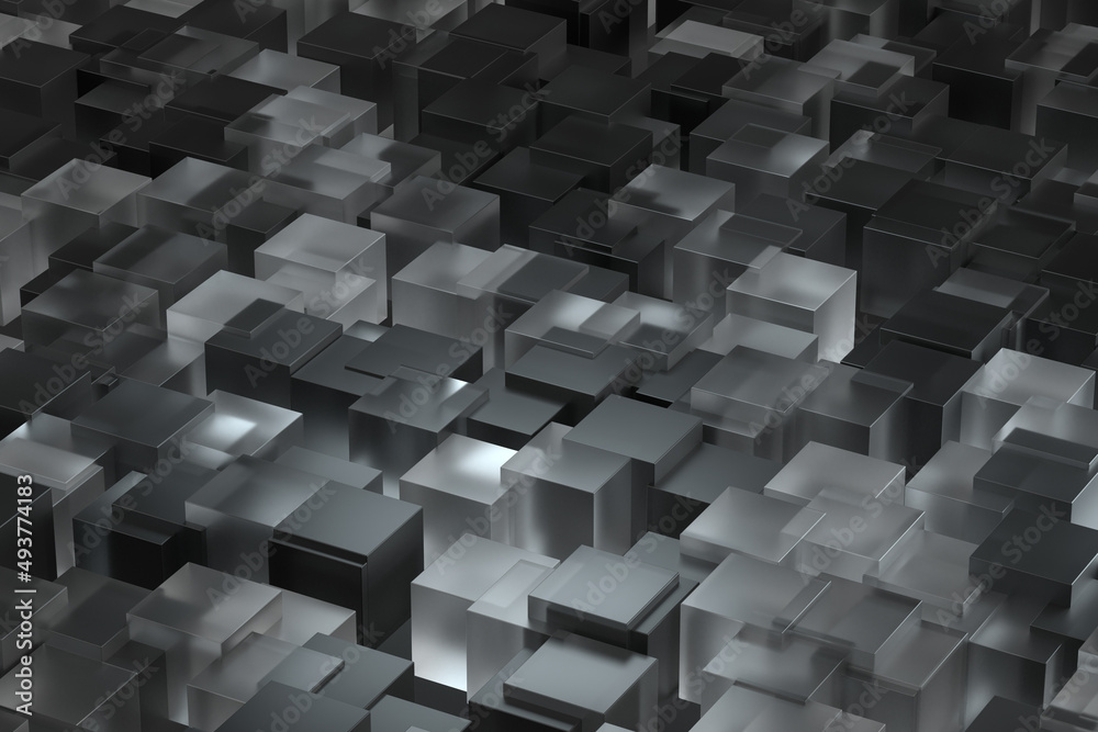 3d rendering abstract square concept 3d rendering abstract square concept