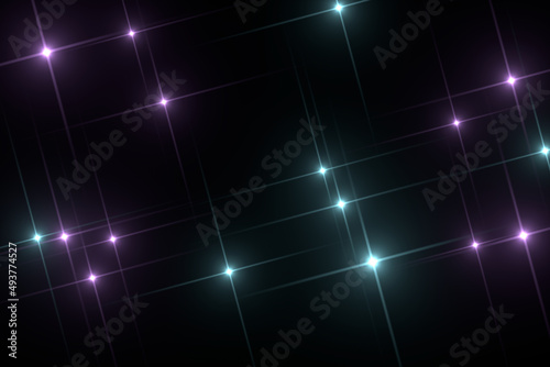 3d rendering shinny stars picture