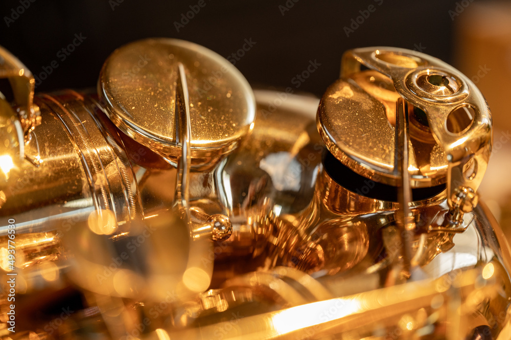 Obraz premium Saxophonklappen
