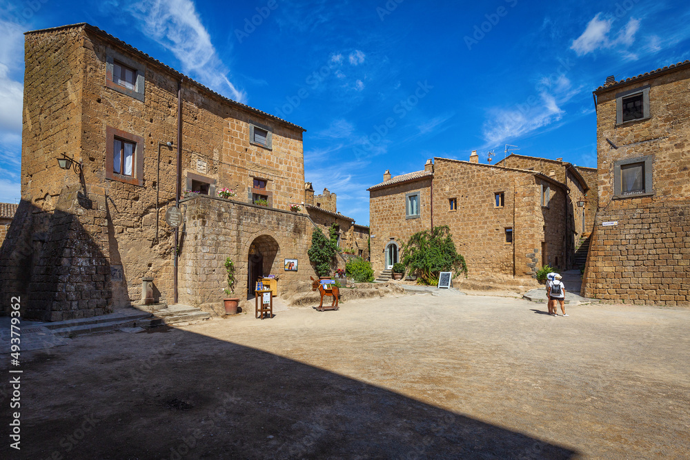 Il borgo medioevale di Civita di Bagnoregio nel Lazio