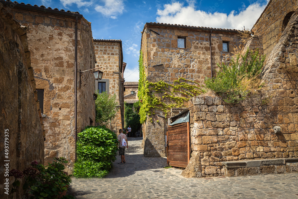 Il borgo medioevale di Civita di Bagnoregio nel Lazio