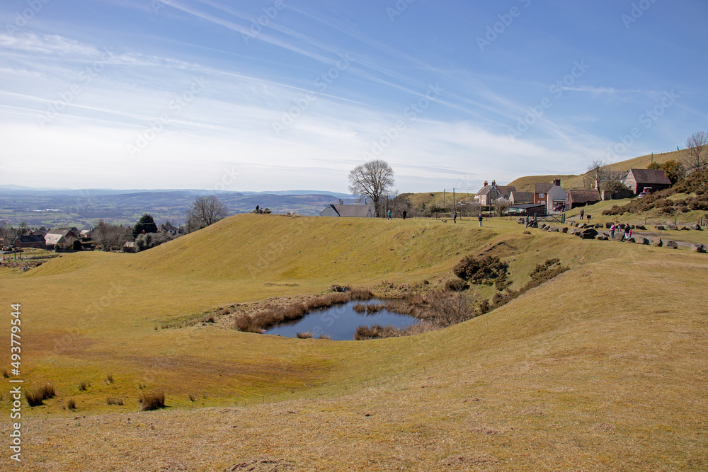 Fototapeta premium Clee hills in England.