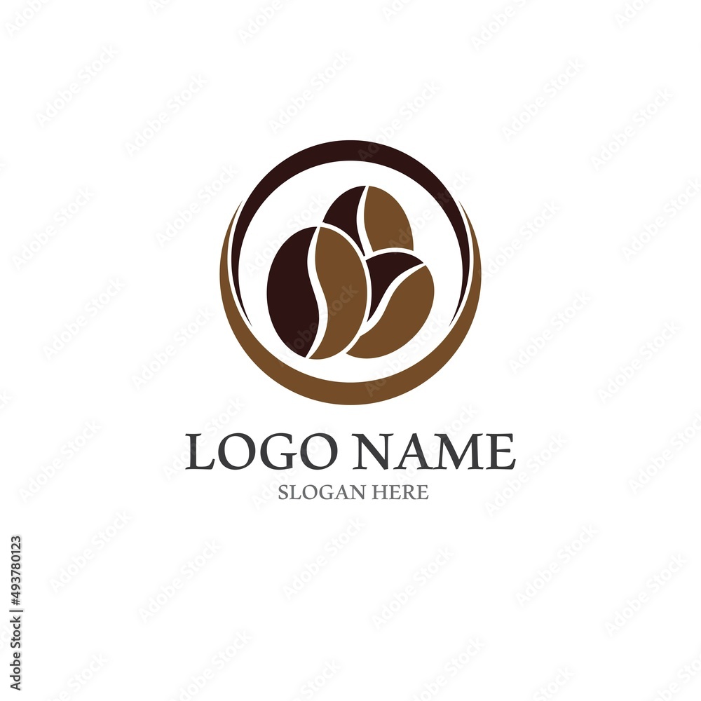 coffee bean icon vector illustration coffee bean icon vector illustration