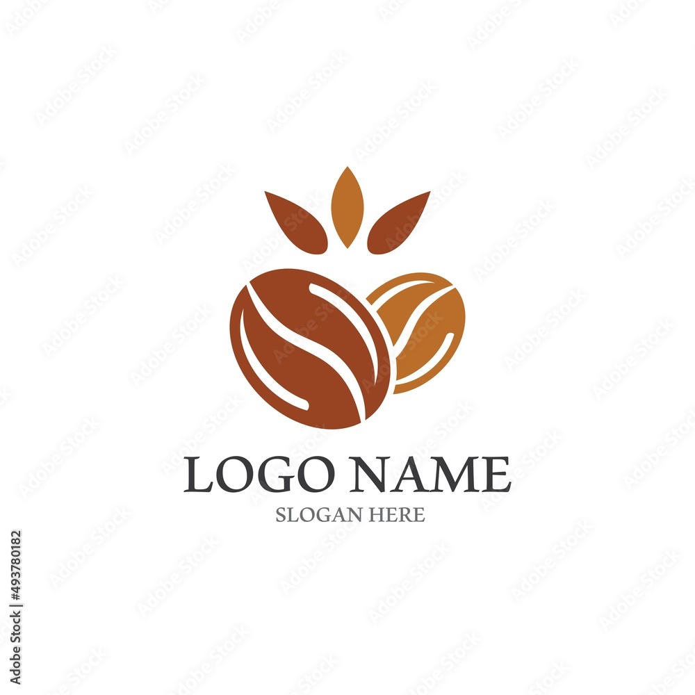 coffee bean icon vector illustration coffee bean icon vector illustration