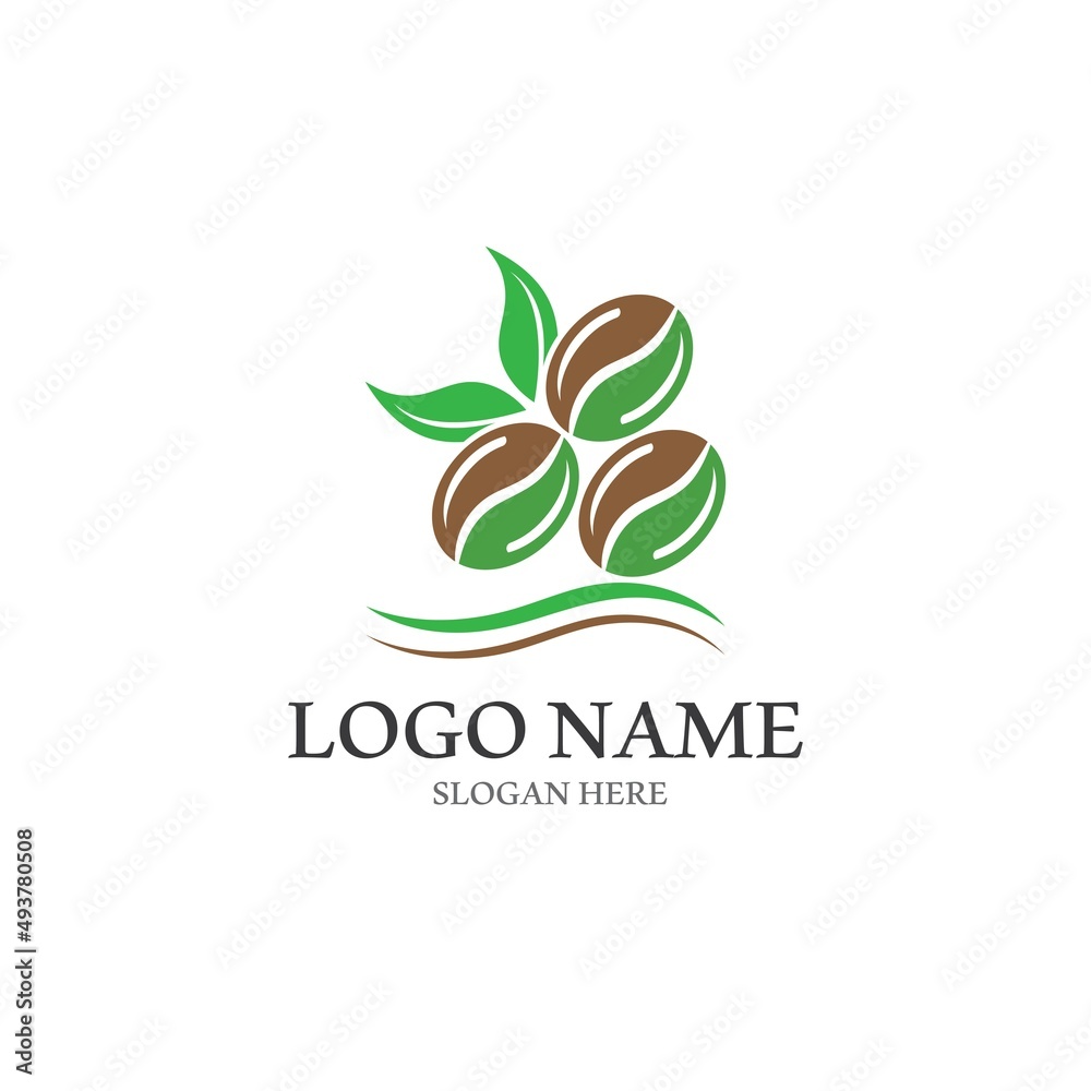 coffee bean icon vector illustration coffee bean icon vector illustration