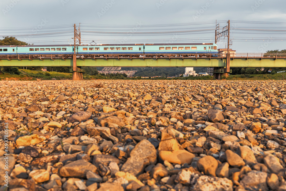 Fototapeta premium 列車の旅